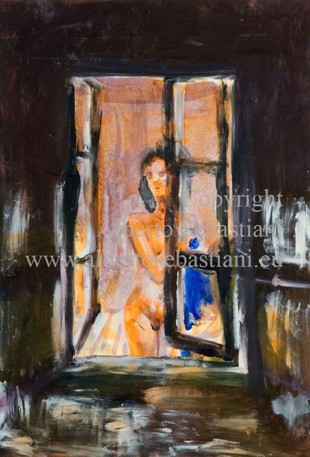 girl in the window